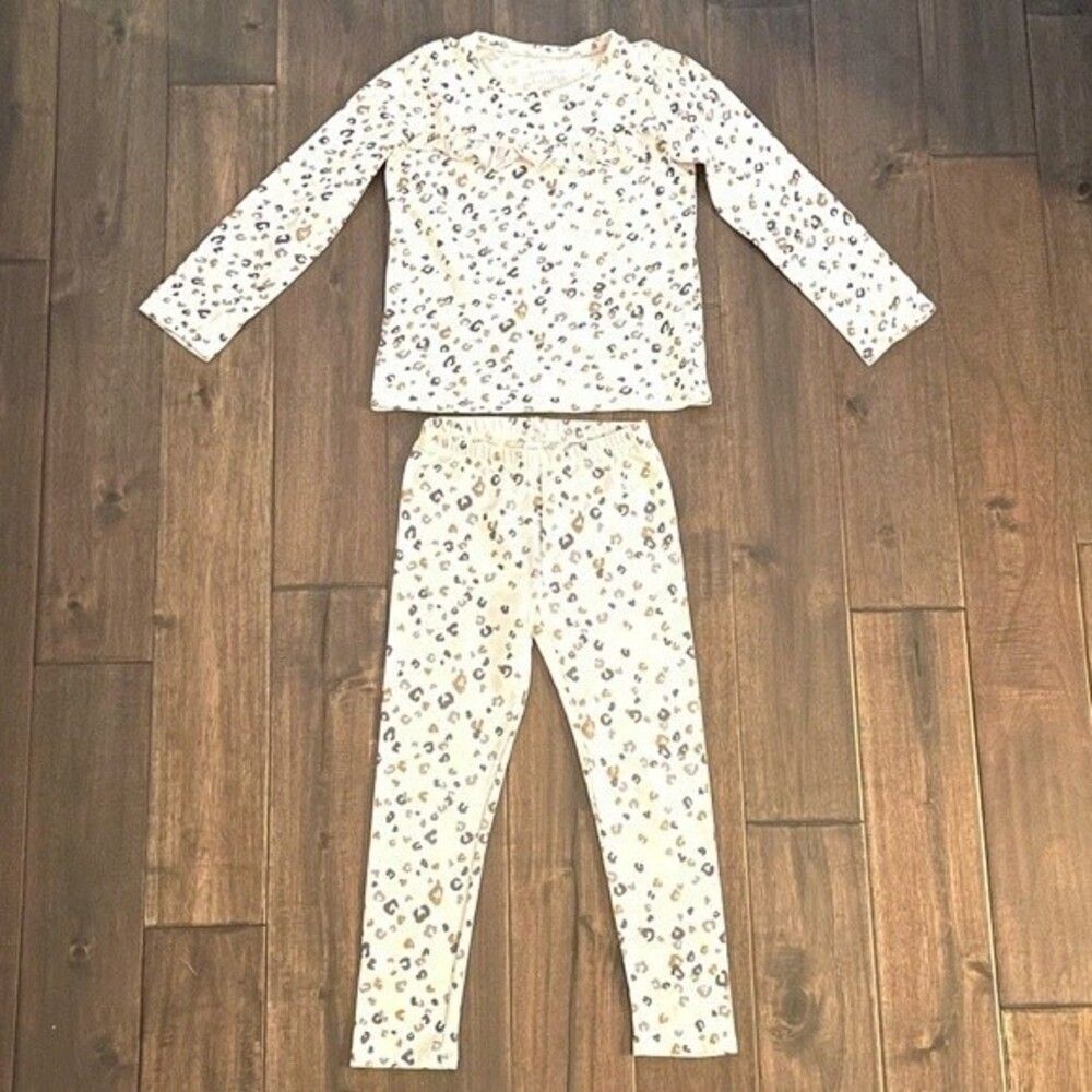 Jumping Beans Pink Animal Print Outfit Girls 6X